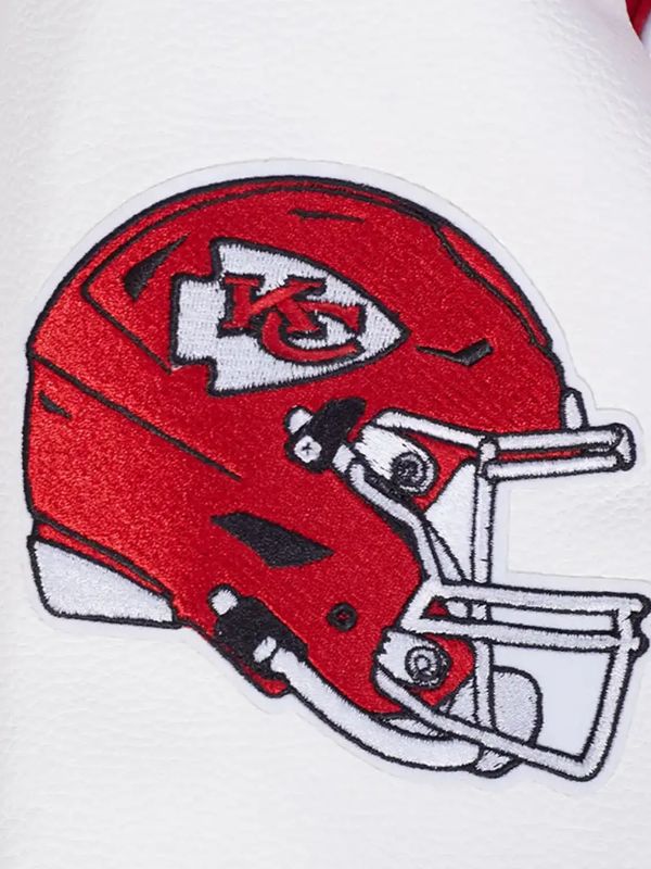 Outerwear Trends Kansas City Chiefs Team Badge Rib Wool Varsity Jacket