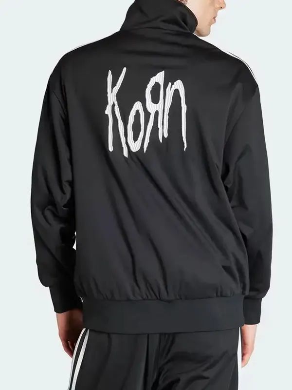 Outerwear Trends Korn X Adidas Black Track Jacket