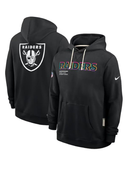 Outerwear Trends Las Vegas Raiders 2025 Crucial Catch Hoodie