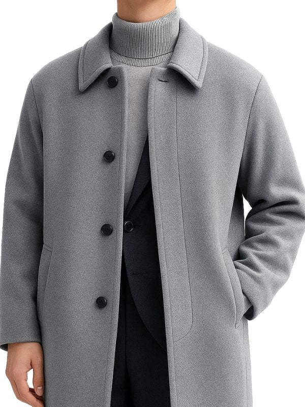 Outerwear Trends Lee Jong Suk Law And The City S01 Grey Wool Coat