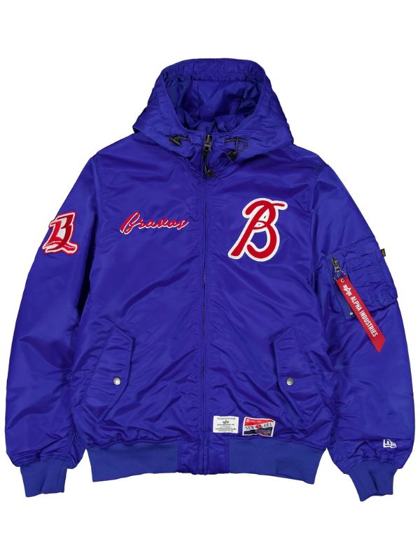 Outerwear Trends Leon Bravos LMB X Alpha Blue Jacket