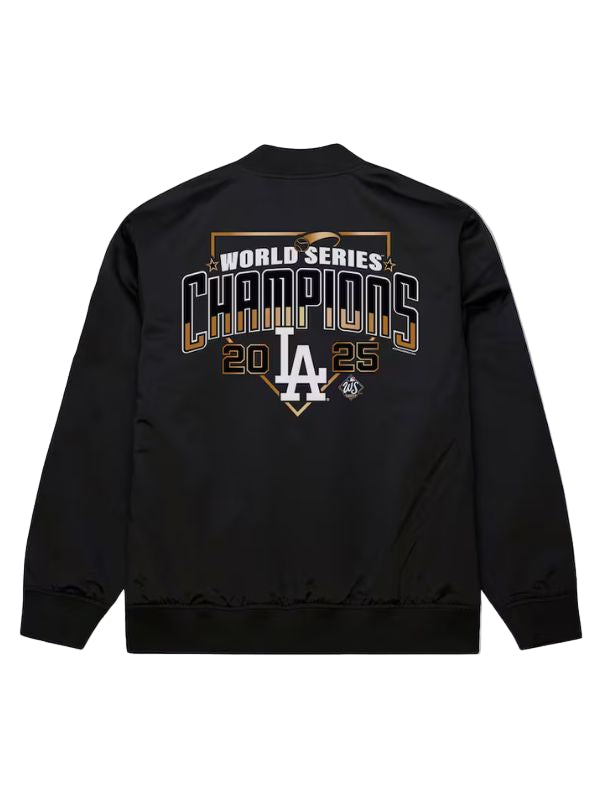 Outerwear Trends Los Angeles Dodgers 2025 World Series Champions Satin Jacket