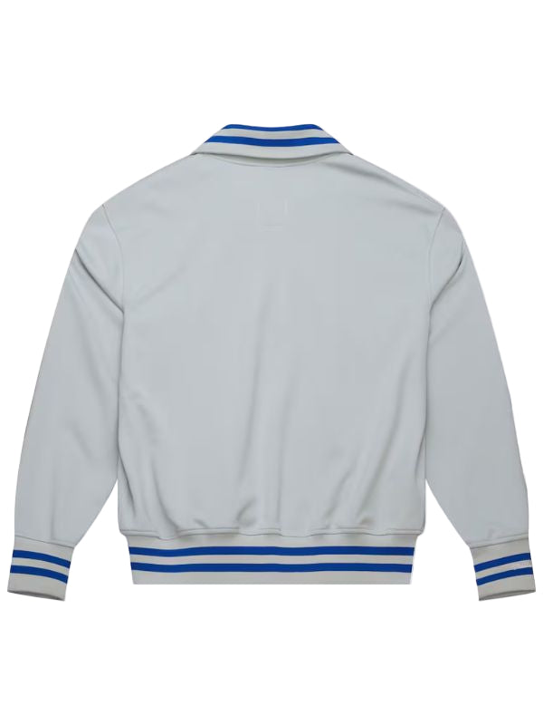 Outerwear Trends Los Angeles Dodgers Batting Practice Grey Jacket