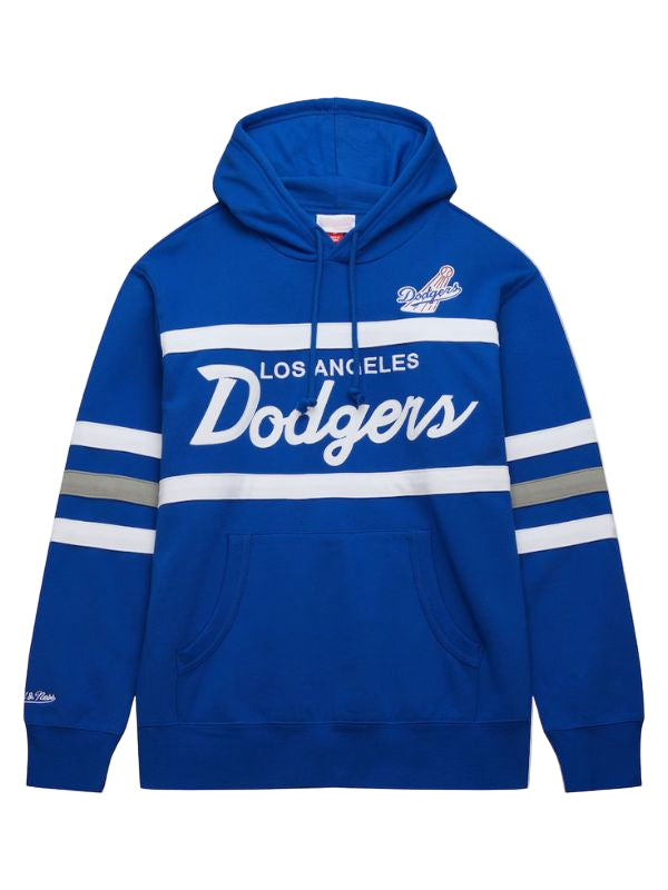 Outerwear Trends Los Angeles Dodgers Royal Head Coach Hoodie