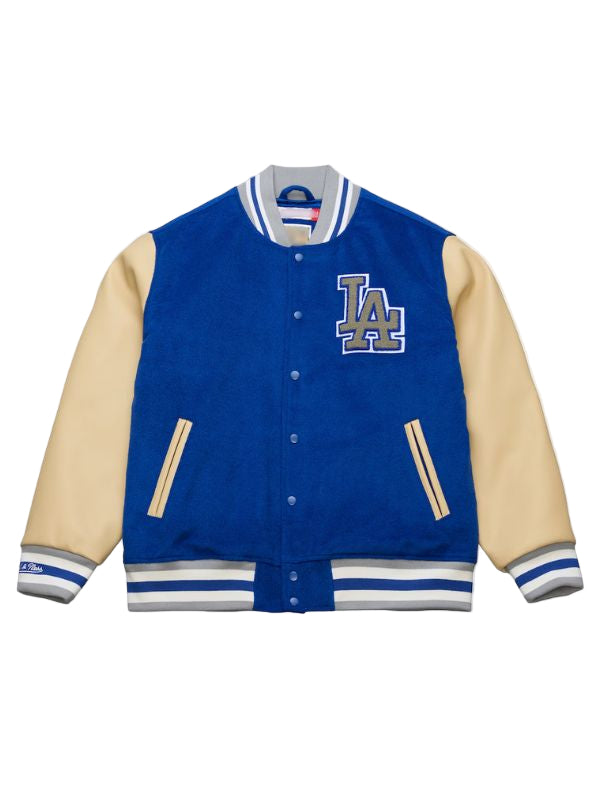 Outerwear Trends Los Angeles Dodgers Team Traditions Varsity Jacket