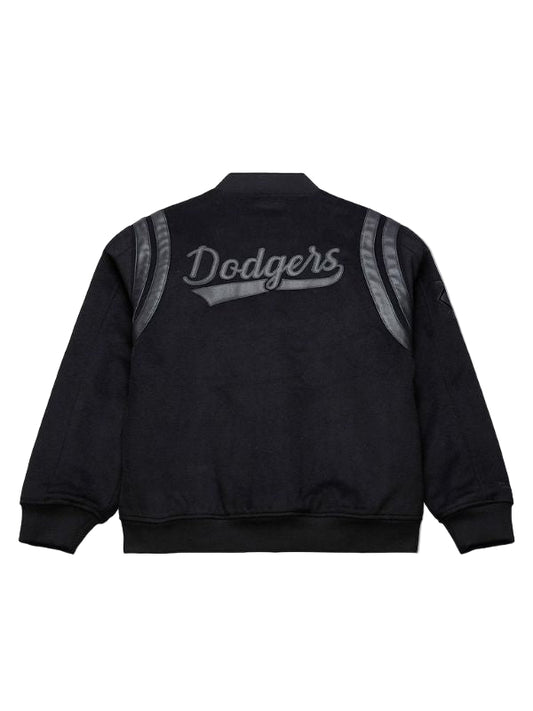 Outerwear Trends Los Angeles Dodgers Walk the Tunnel Varsity Jacket