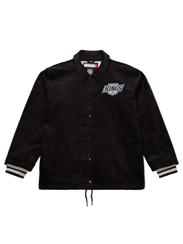 Outerwear Trends Los Angeles Kings Off the Bus Black Corduroy Jacket