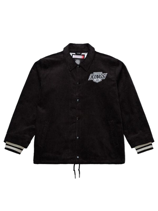 Outerwear Trends Los Angeles Kings Off the Bus Black Corduroy Jacket