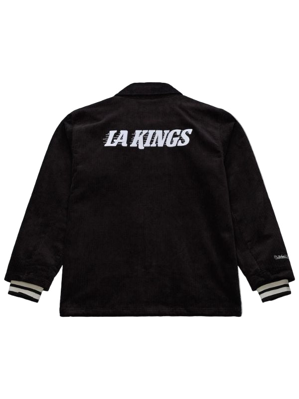 Outerwear Trends Los Angeles Kings Off the Bus Black Corduroy Jacket