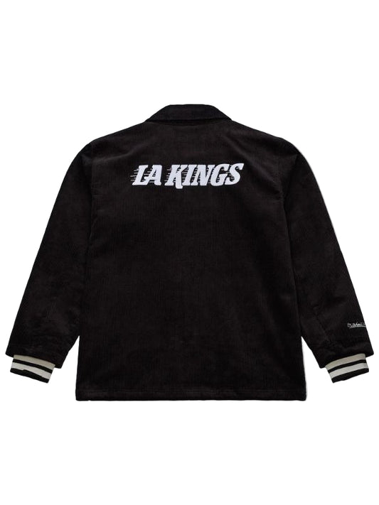 Outerwear Trends Los Angeles Kings Off the Bus Black Corduroy Jacket