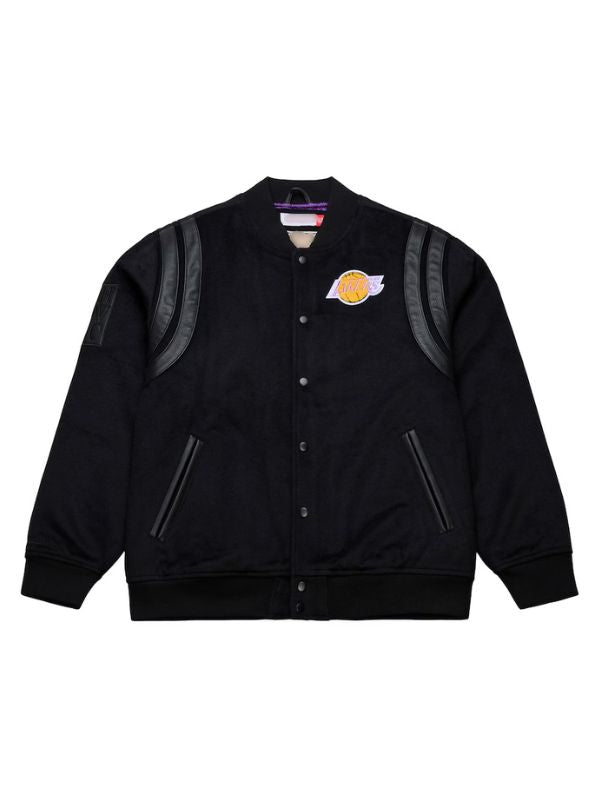 Outerwear Trends Los Angeles Lakers Walk the Tunnel Varsity Jacket