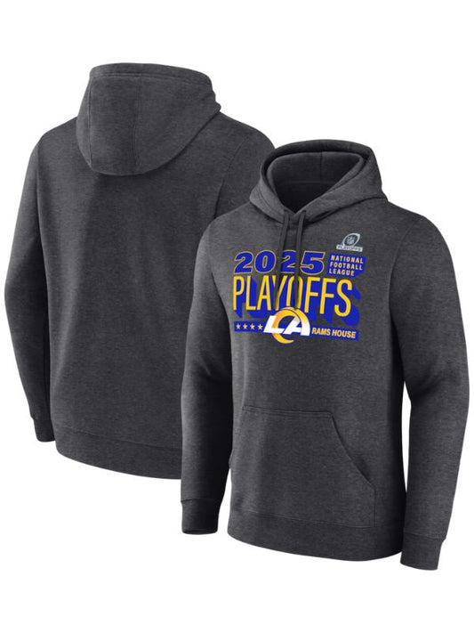 Outerwear Trends Los Angeles Rams 2025 NFL Playoffs Ready Hoodie
