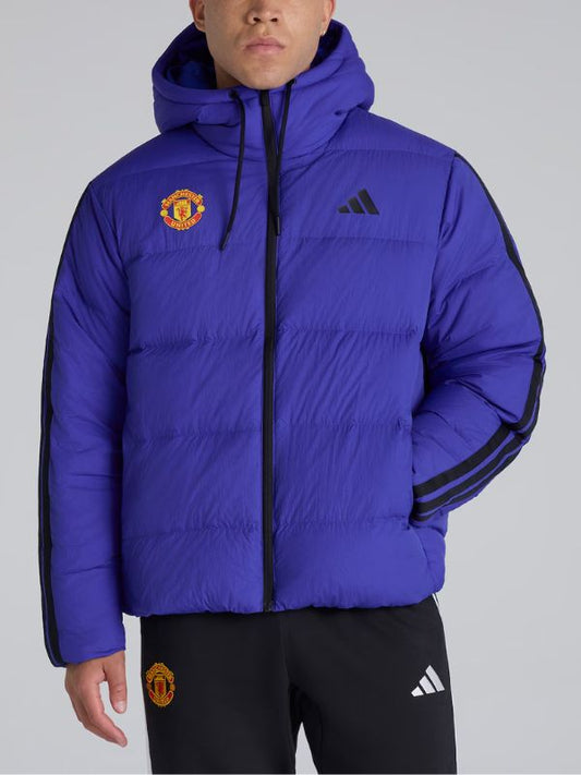 Outerwear Trends Manchester United Essentials 3-Stripes Climawarm Puffer Jacket