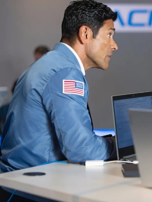 Outerwear Trends Mark Consuelos 9-1-1 S09 Bomber Jacket