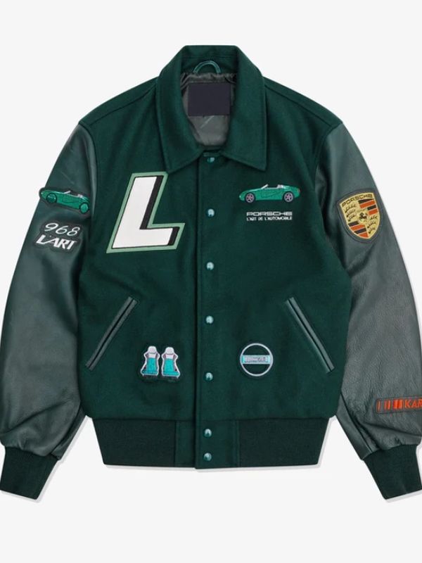 Outerwear Trends Maya Jama Varsity Jacket