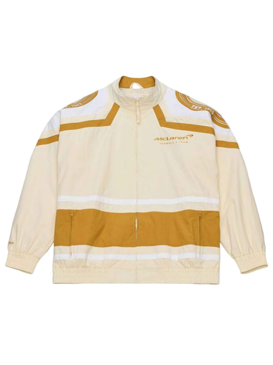 Outerwear Trends McLaren F1 Team Las Vegas Grand Prix Cream Jacket