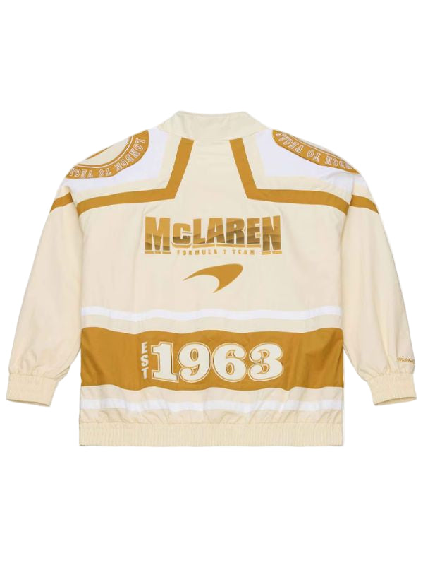 Outerwear Trends McLaren F1 Team Las Vegas Grand Prix Cream Jacket