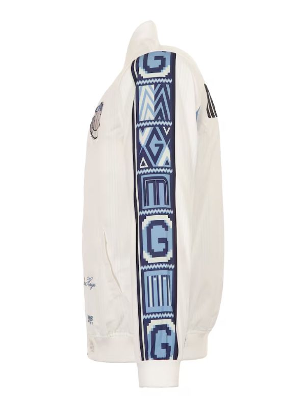 Outerwear Trends Memphis Grizzlies JH Design White Bomber Jacket
