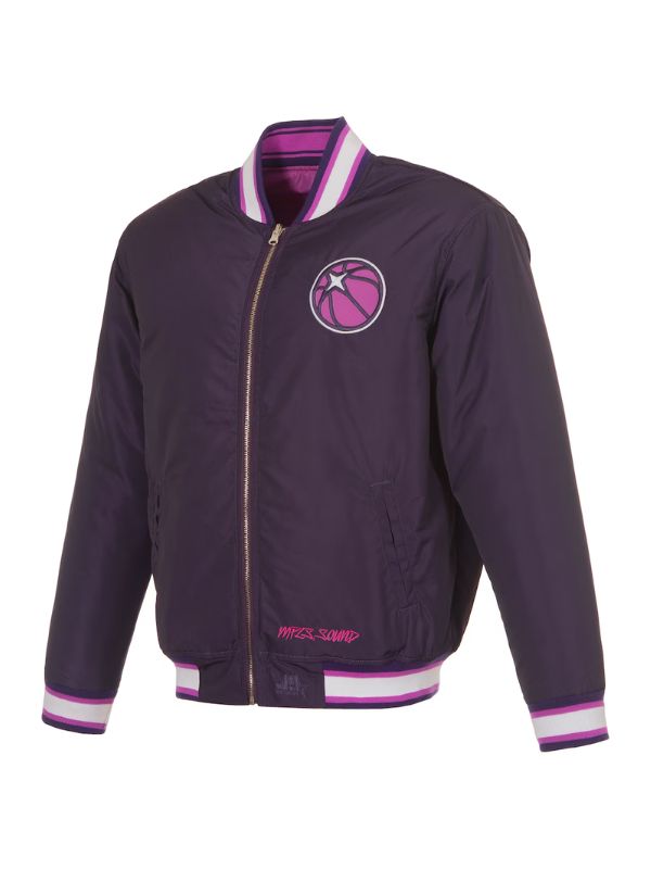Outerwear Trends Minnesota Timberwolves JH Design Reversible Jacket