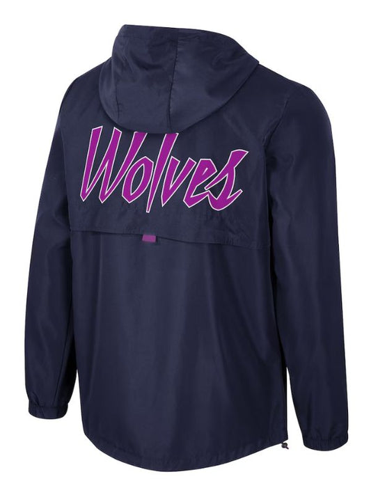 Outerwear Trends Minnesota Timberwolves Stadium Essentials Blue 2025/26 Jacket