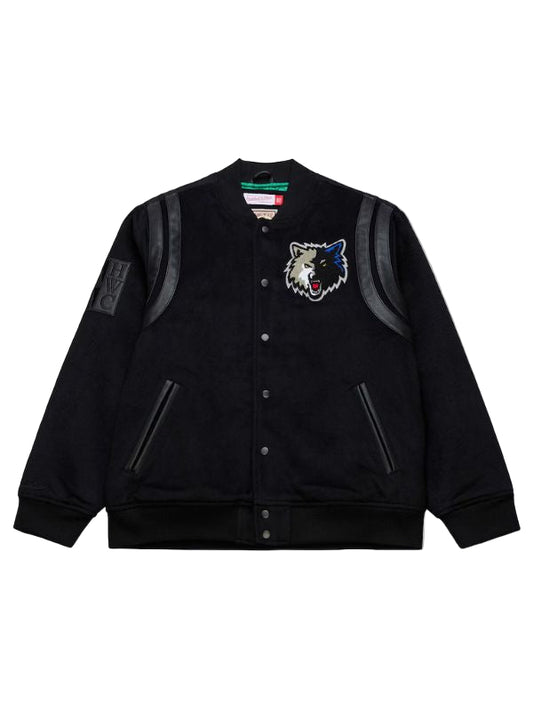Outerwear Trends Minnesota Timberwolves Walk the Tunnel Varsity Jacket