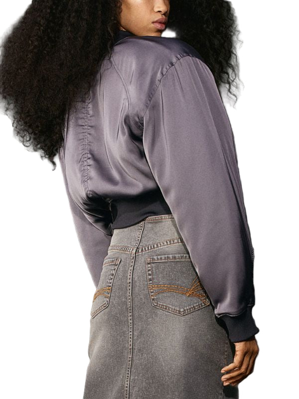 Outerwear Trends Motorheads S01 Caitlyn Torres Bomber Jacket