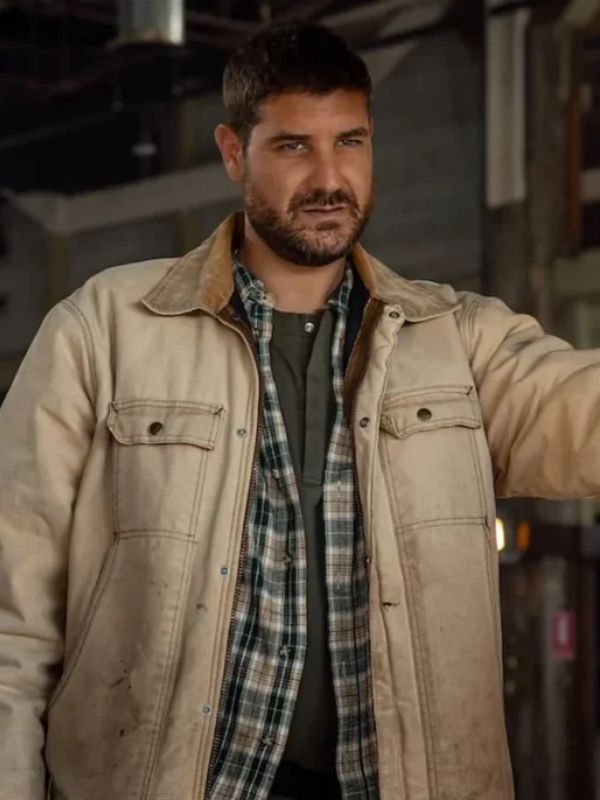 Outerwear Trends NCIS Sydney S03 Claude Jabbour Beige Jacket