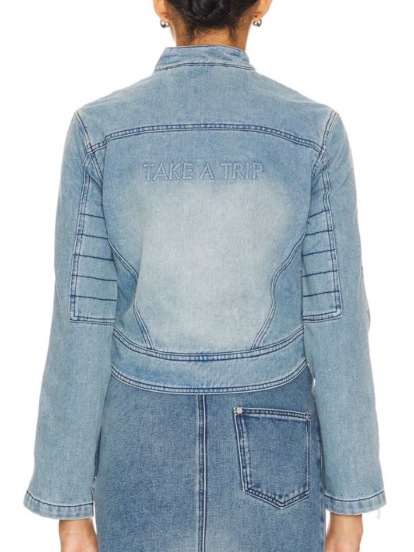 Outerwear Trends Neighbours 2025 Holly Hoyland Denim Jacket