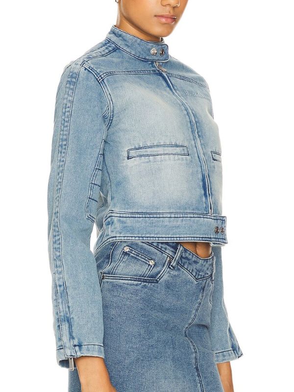 Outerwear Trends Neighbours 2025 Holly Hoyland Denim Jacket
