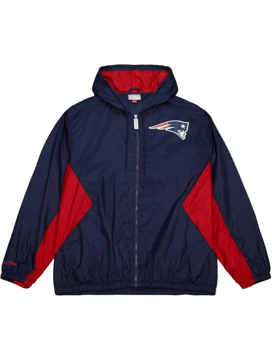 Outerwear Trends New England Patriots Playmaker Windbreaker Jacket