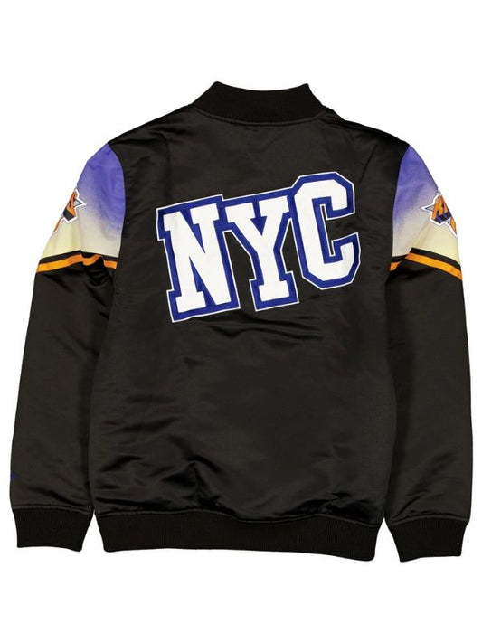 Outerwear Trends New York Knicks 2025 City Edition Black Jacket