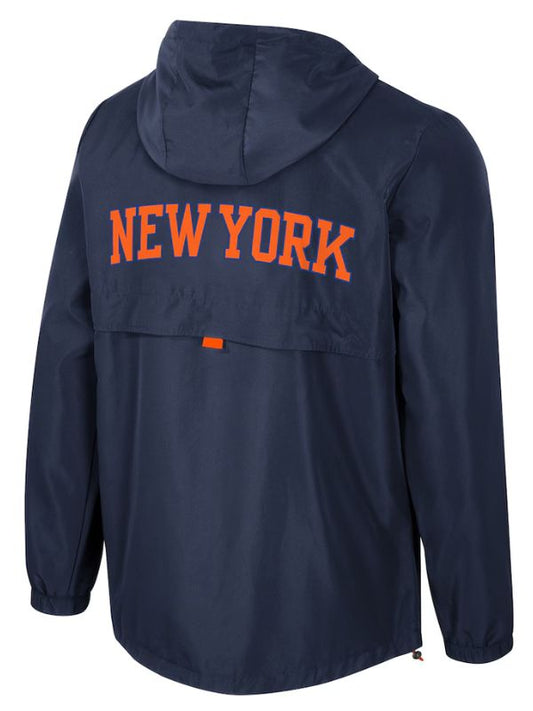Outerwear Trends New York Knicks Stadium Essentials Blue 2025/26 Jacket