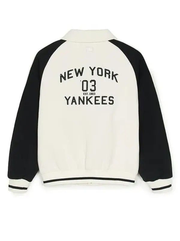Outerwear Trends New York Yankees Blocking Varsity Jacket