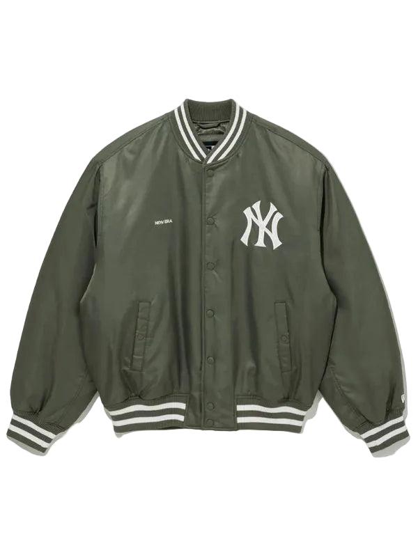 Outerwear Trends New York Yankees MLB Green Stadium Jacket