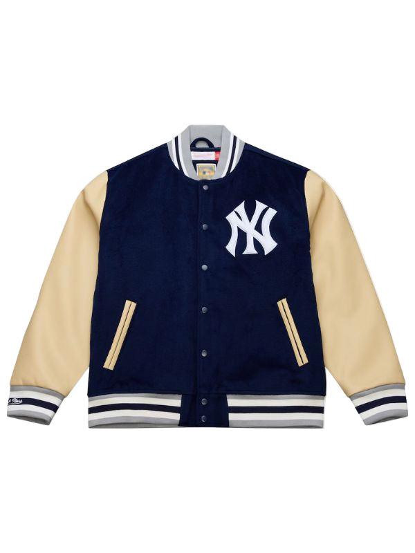 Outerwear Trends New York Yankees Team Traditions Varsity Jacket