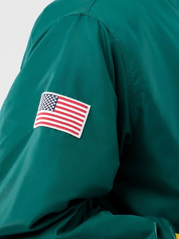 Outerwear Trends Oakland Athletics MLB Green Stadium Jacket