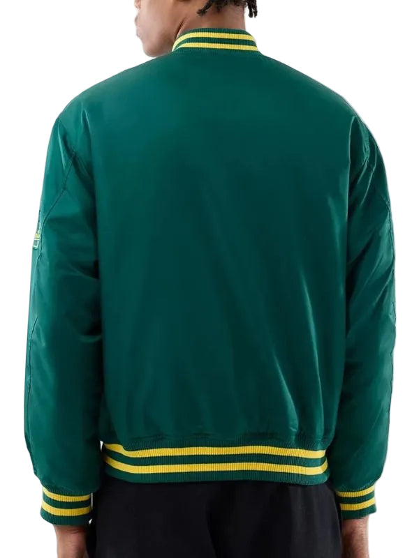 Outerwear Trends Oakland Athletics MLB Green Stadium Jacket