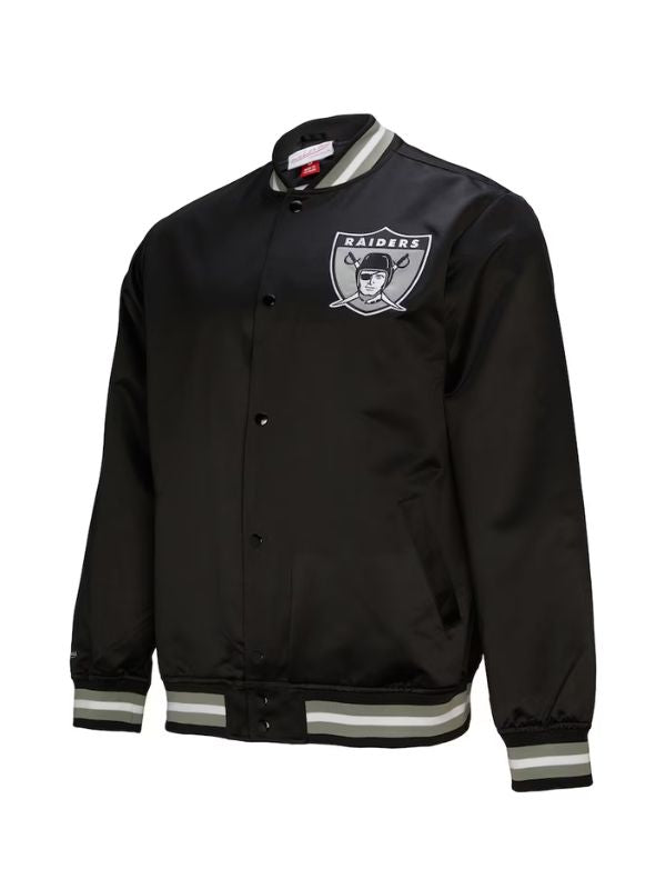 Outerwear Trends Oakland Raiders Just Win Baby Varsity Jacket