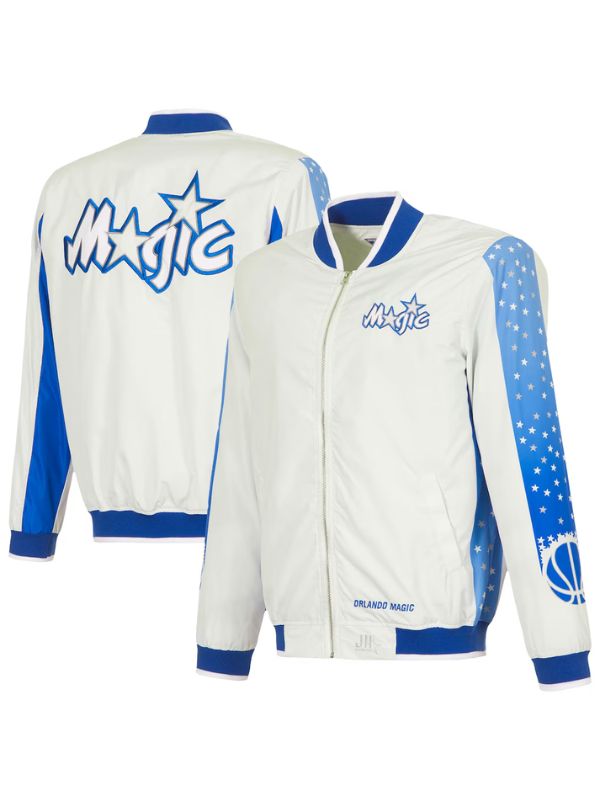 Outerwear Trends Orlando Magic JH Design City Edition Bomber Jacket