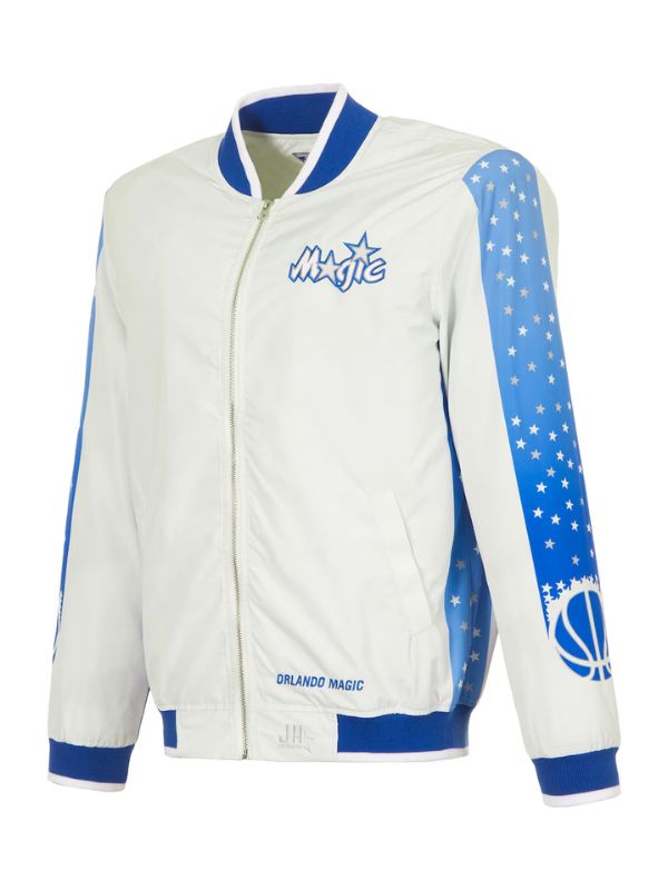 Outerwear Trends Orlando Magic JH Design City Edition Bomber Jacket
