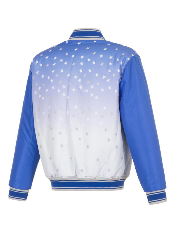 Outerwear Trends Orlando Magic JH Design White/Blue Reversible Jacket