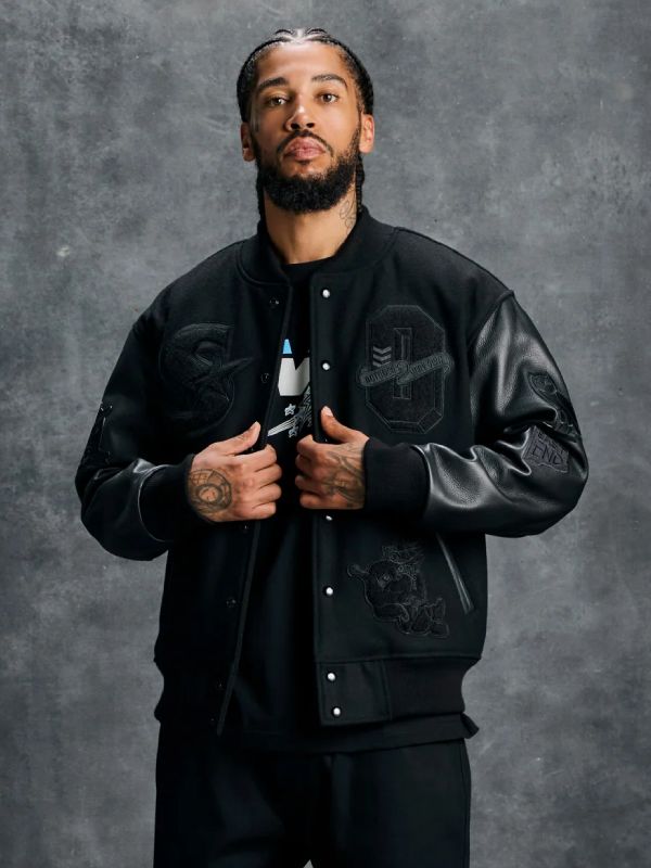 Outerwear Trends OVO Scarborough Shooting Stars Championship Varsity Jacket