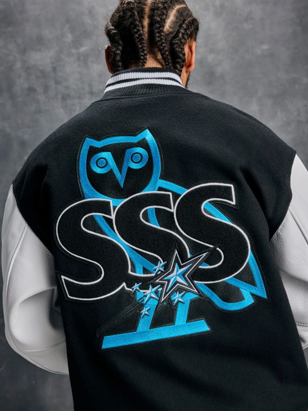 Outerwear Trends OVO Scarborough Shooting Stars Varsity Jacket
