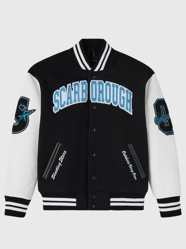 Outerwear Trends OVO Scarborough Shooting Stars Varsity Jacket