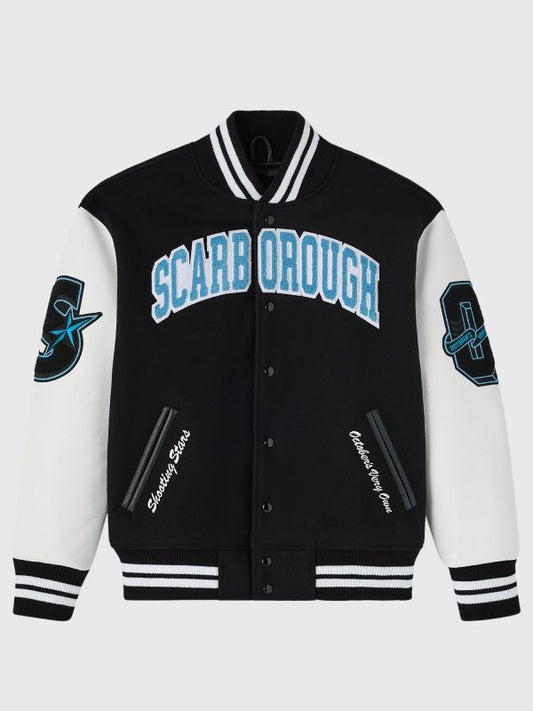 Outerwear Trends OVO Scarborough Shooting Stars Varsity Jacket