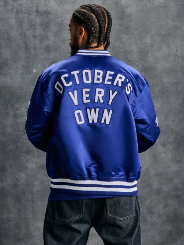 Outerwear Trends OVO X New Era X Mlb Dodgers Varsity Jacket