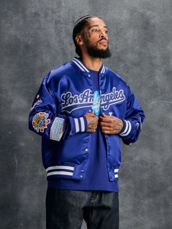 Outerwear Trends OVO X New Era X Mlb Dodgers Varsity Jacket
