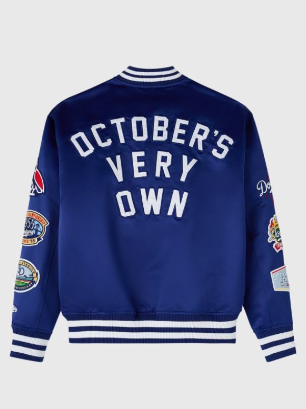 Outerwear Trends OVO X New Era X Mlb Dodgers Varsity Jacket
