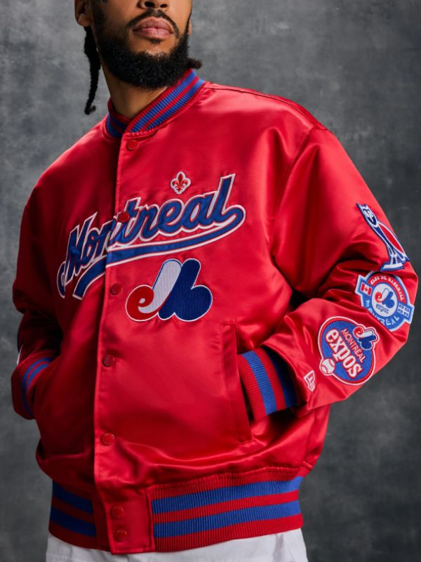 Outerwear Trends OVO X New ERA X Mlb Montreal Expos Varsity Jacket