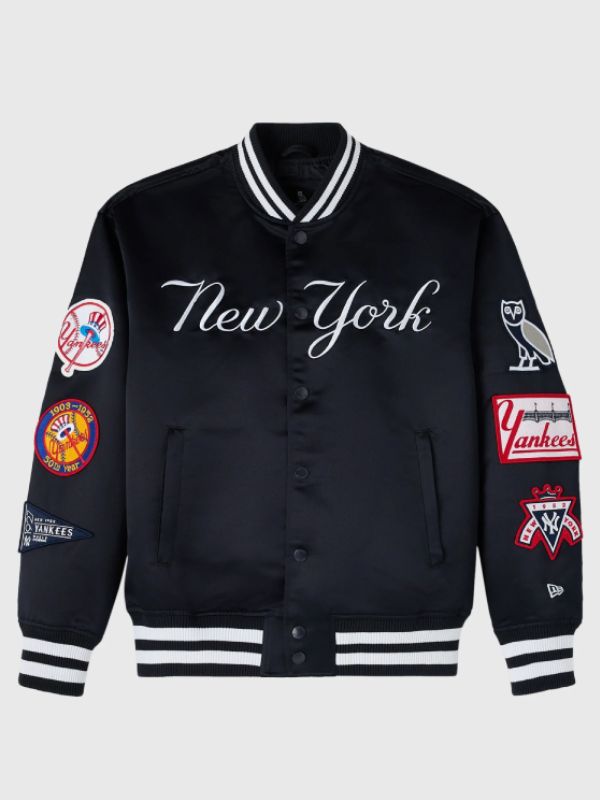 Outerwear Trends OVO X New Era X Mlb Yankees Varsity Jacket